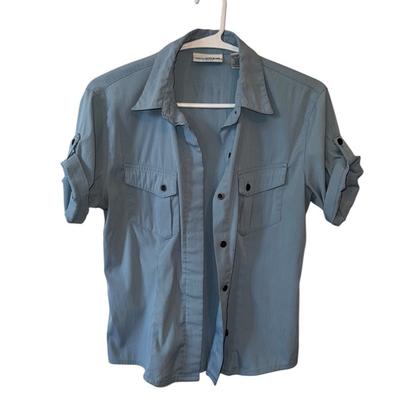 CANYON RIVER BLUES BUTTON UP BLOUSE - Picture 2 of 9